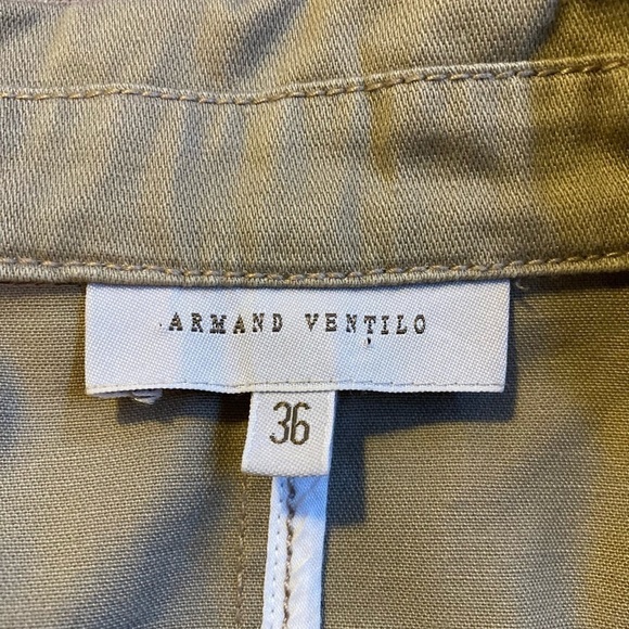 ARMAND Ventilo midi length khaki trench coat - Picture 5 of 6
